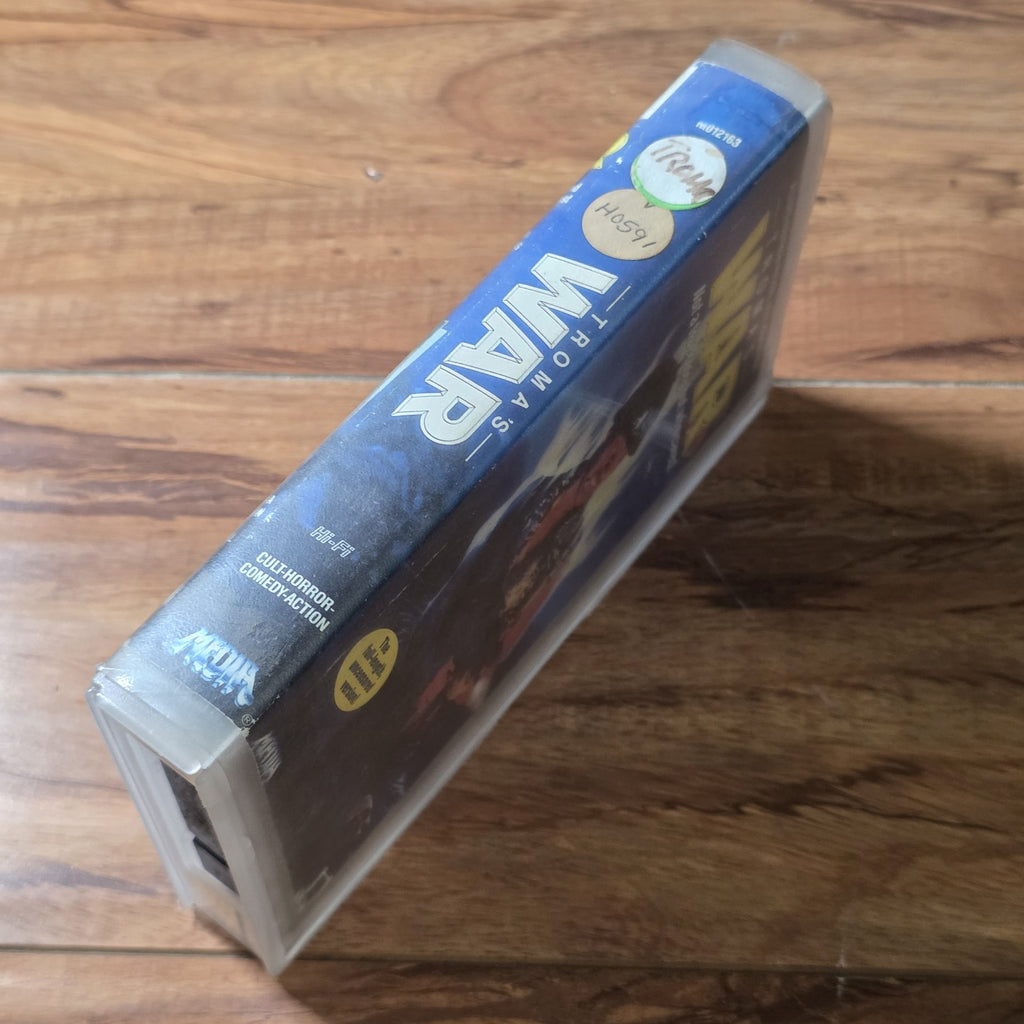 Troma's War VHS 1988 Cult Horror Comedy Troma Cut Box HTF