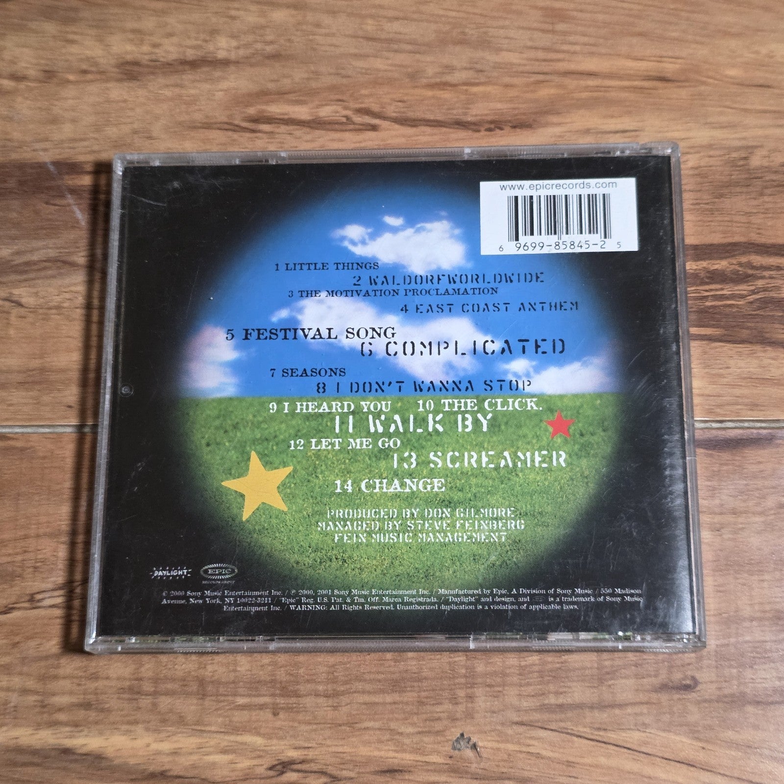Good Charlotte - Self-Titled CD Album 2000 Pop Punk