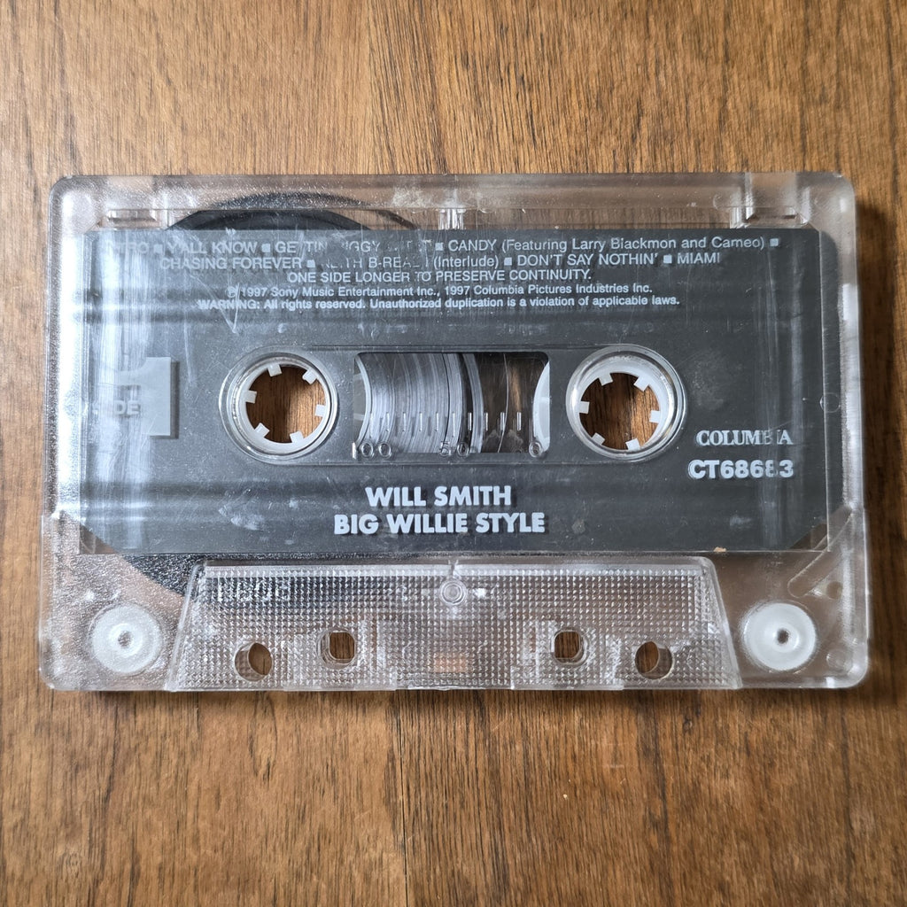 Will Smith - Big Willie Style Cassette Album 1997 Hip Hop