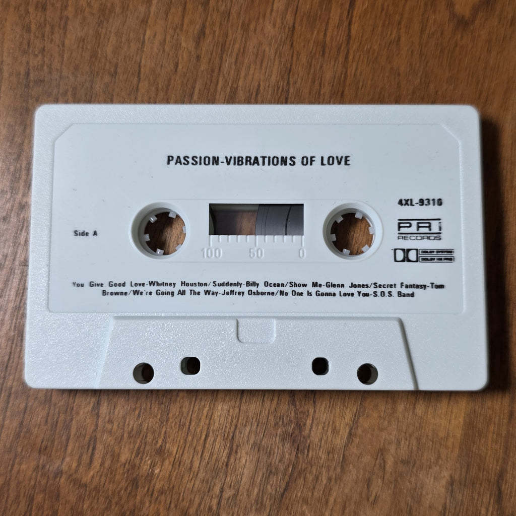 Passion: Vibrations Of Love - Various Artists Compilation 1985 R&B Soul Cassette