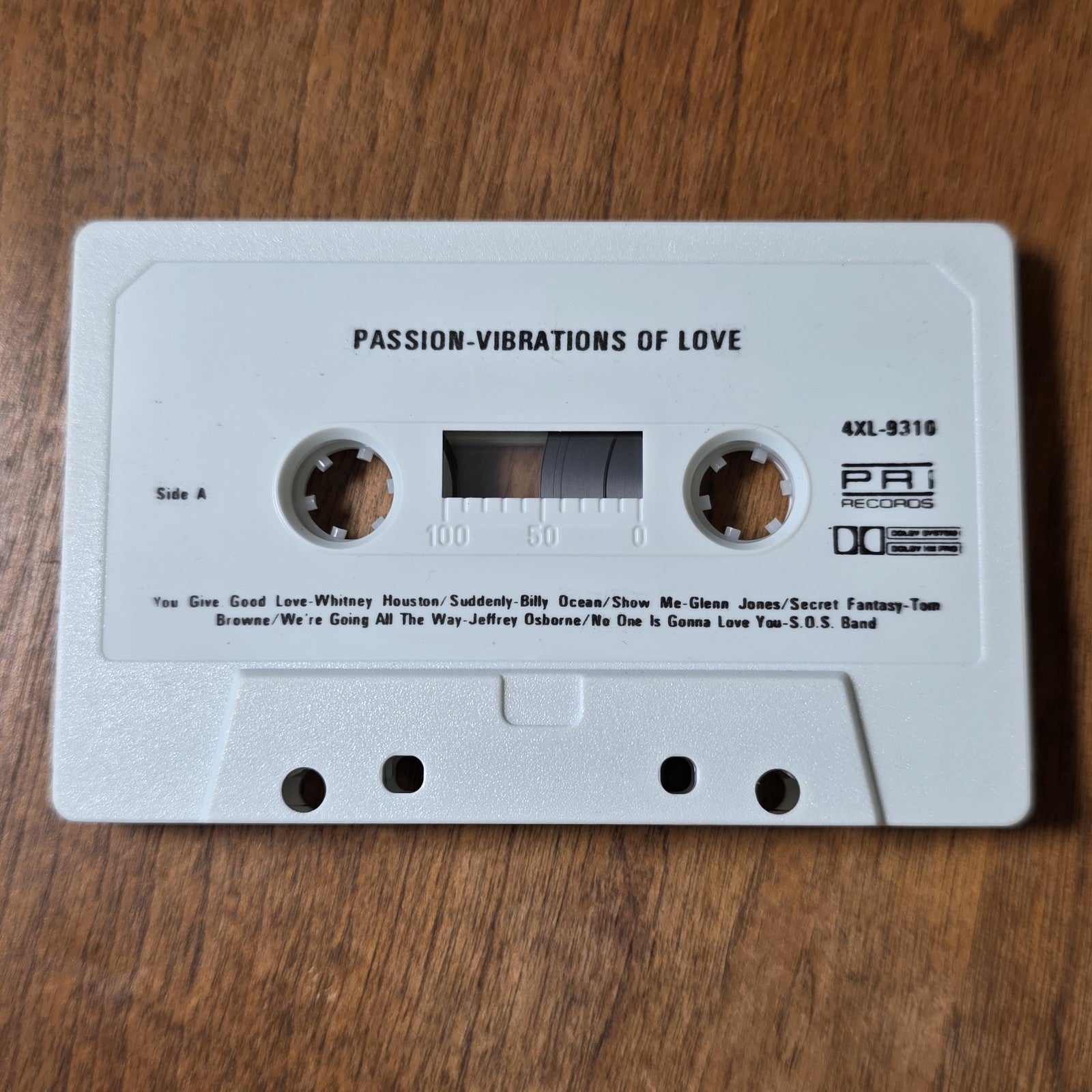 Passion: Vibrations Of Love - Various Artists Compilation 1985 R&B Soul Cassette