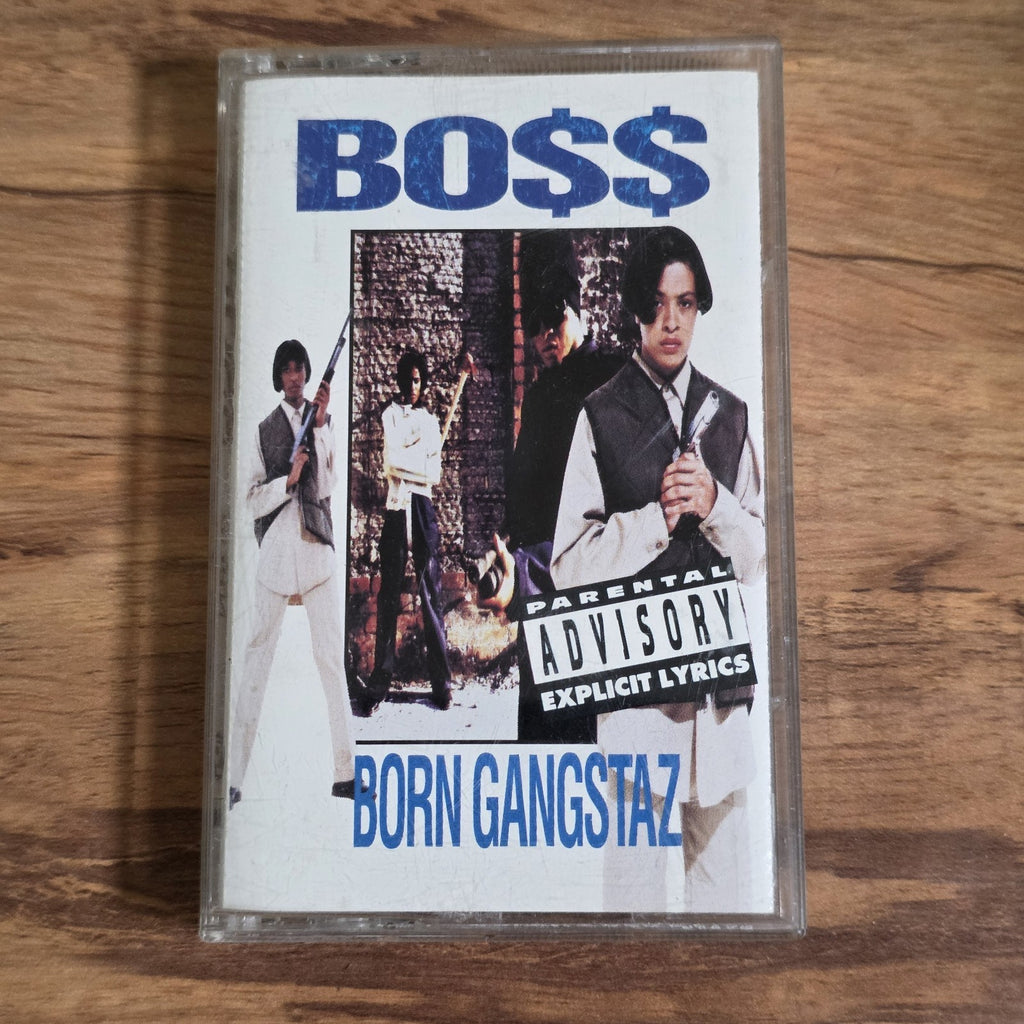 Boss - Born Gangstaz Cassette Album 1993 Hip Hop