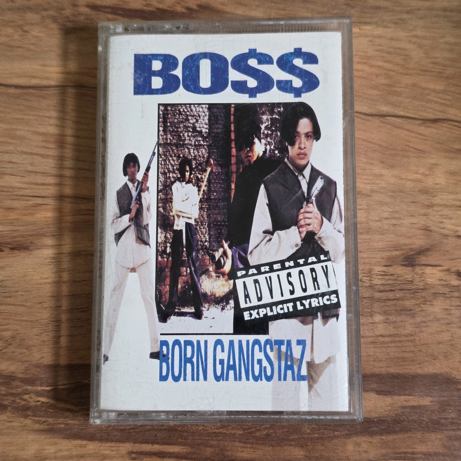 Boss - Born Gangstaz Cassette Album 1993 Hip Hop