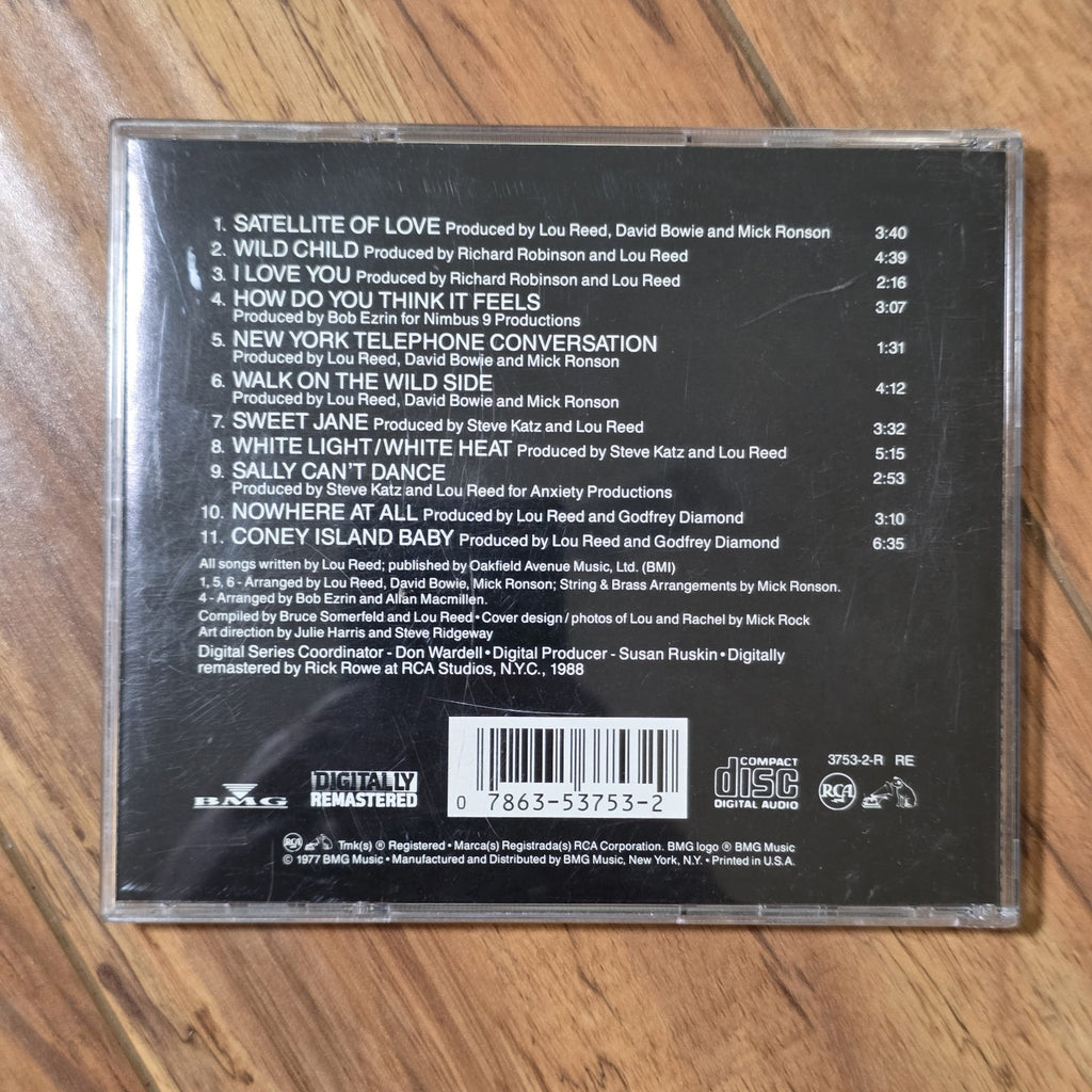 Lou Reed - Walk On The Wild Side Best Of CD Compilation 1977 Rock Classic Rock
