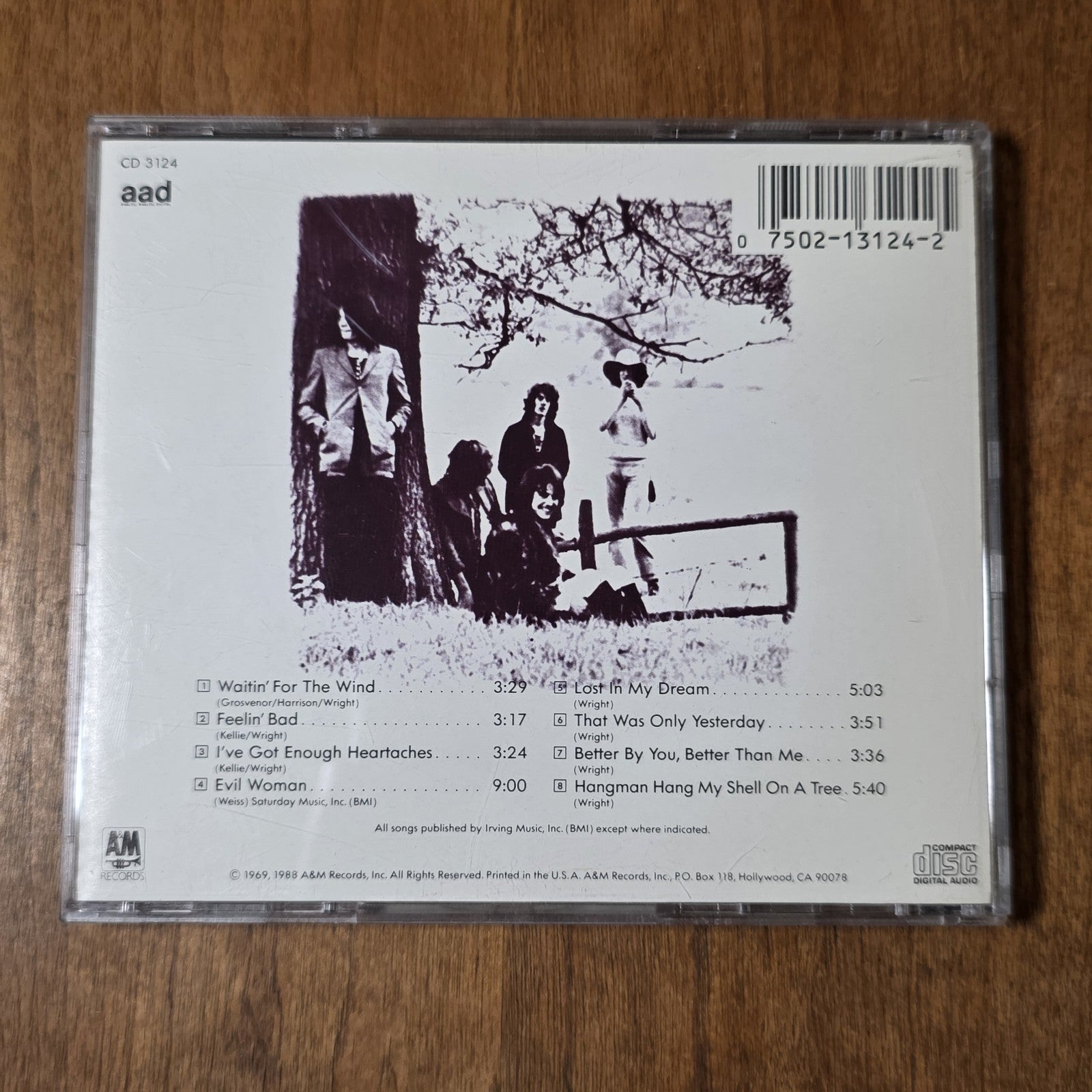 Spooky Tooth - Spooky Two CD Album 1990 Blues Rock HTF