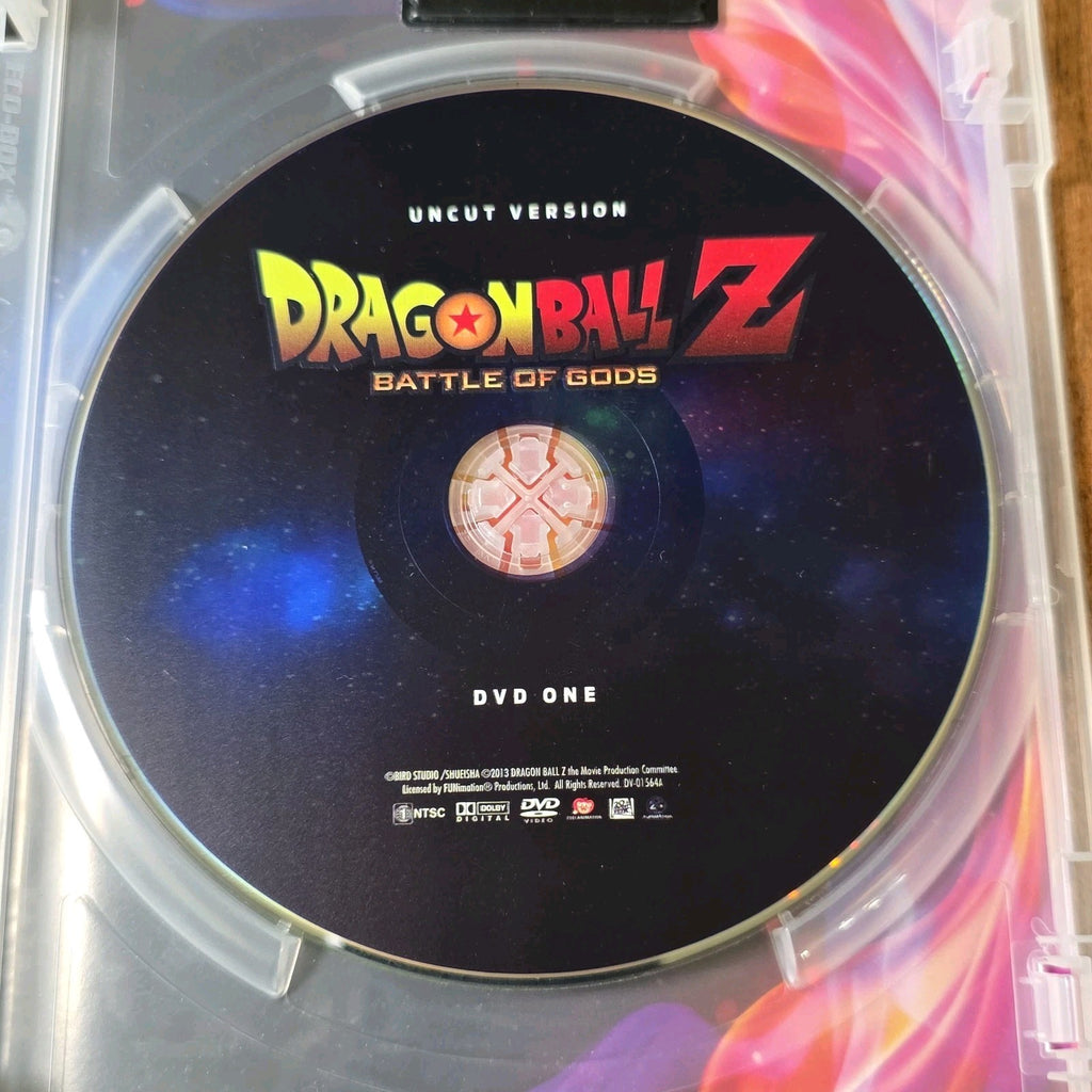 Dragon Ball Z: Battle of Gods DVD 2014 Anime