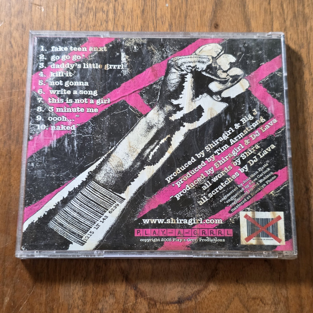 Shira Girl - Not Sold in Stores CD Album 2007 Pop Punk