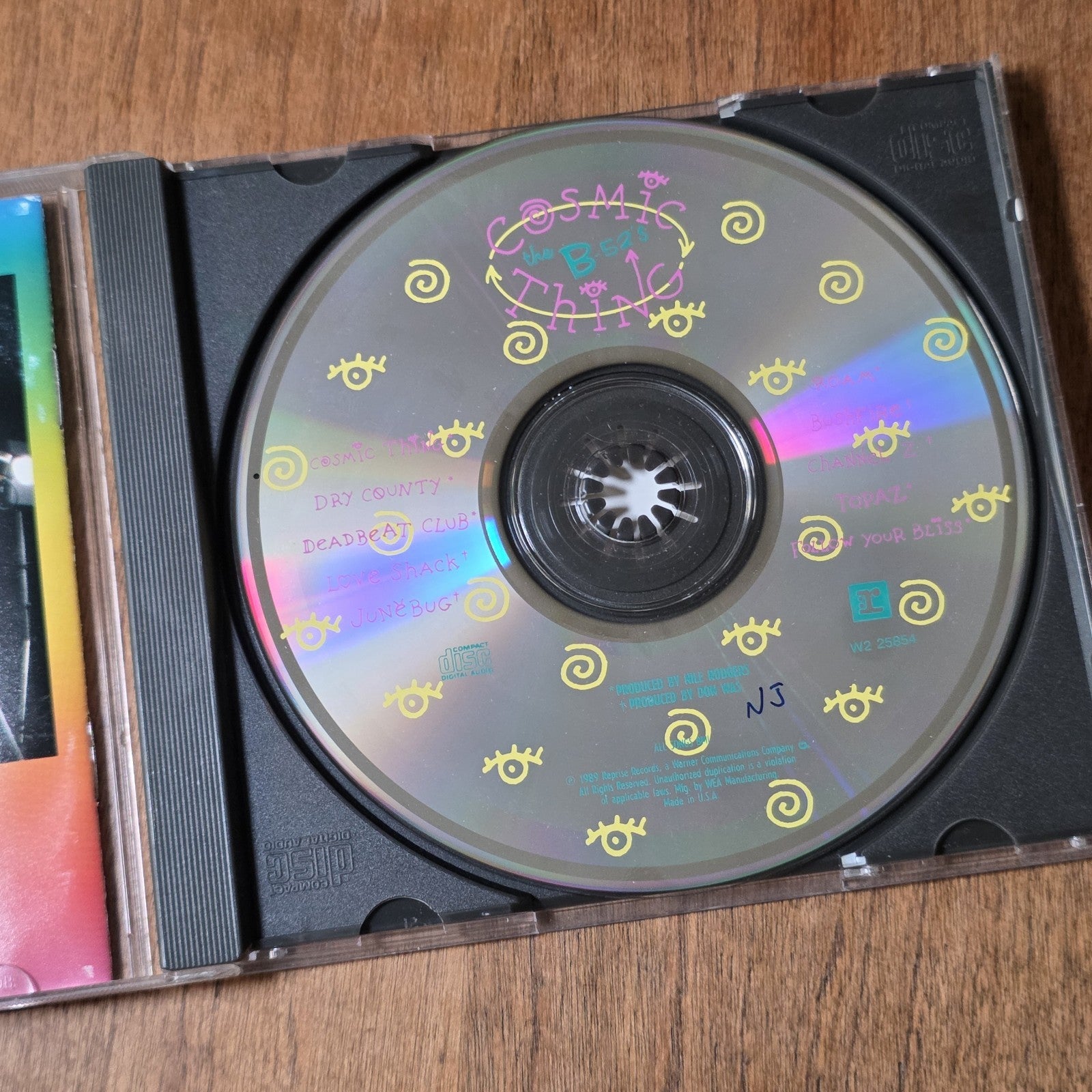 The B-52's - Cosmic Thing CD Album 1989 New Wave