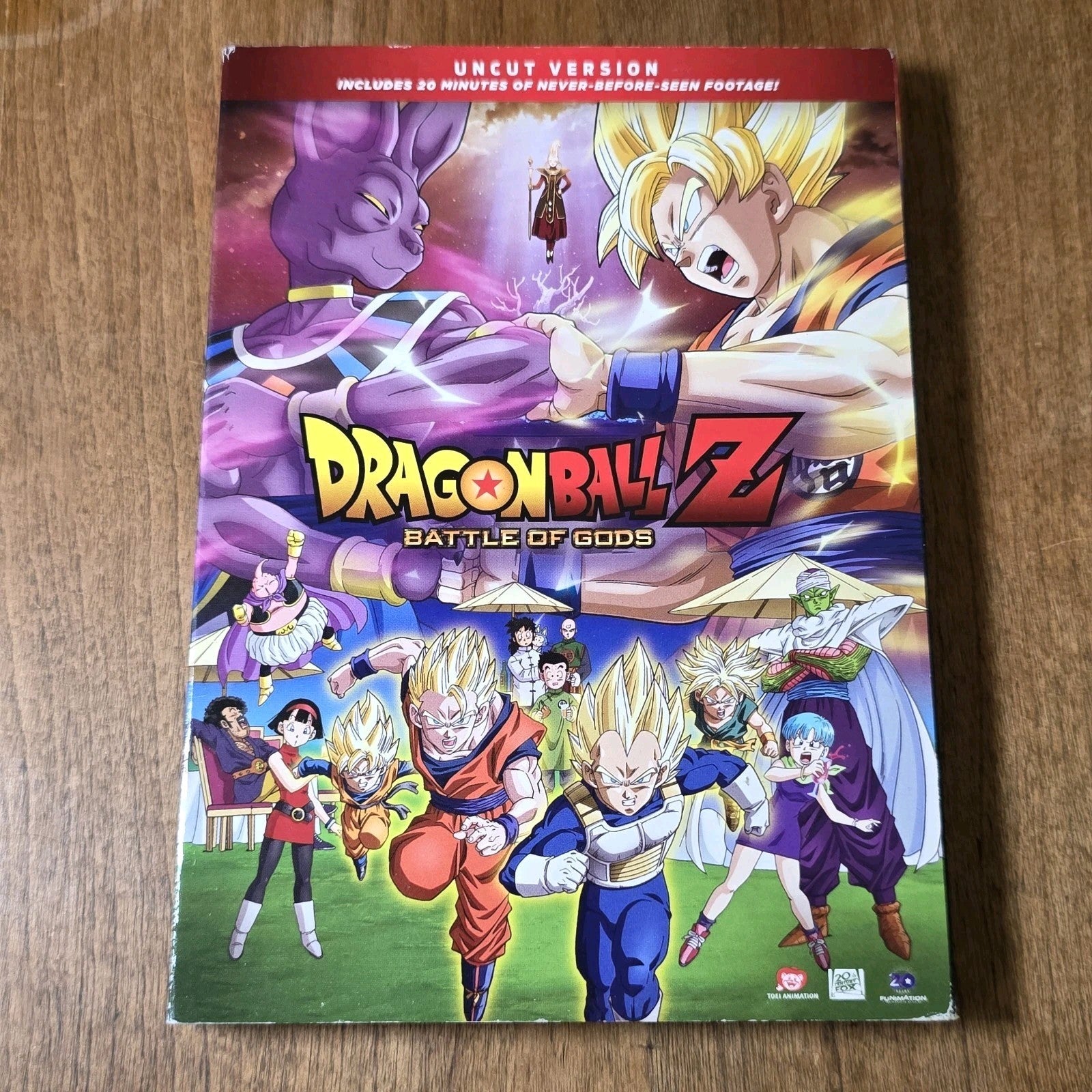 Dragon Ball Z: Battle of Gods DVD 2014 Anime