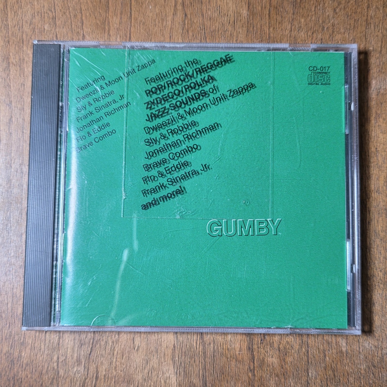 Various Artists - Gumby CD 1989 Buena Vista Soundtrack Zappa Sly & Robbie HTF