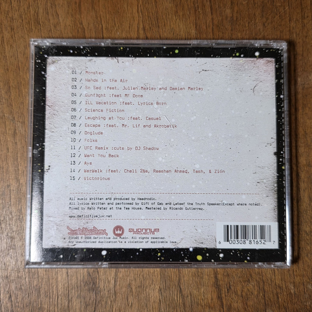 The Mighty Underdogs - Droppin' Science Fiction CD 2008 Hip Hop Rare HTF