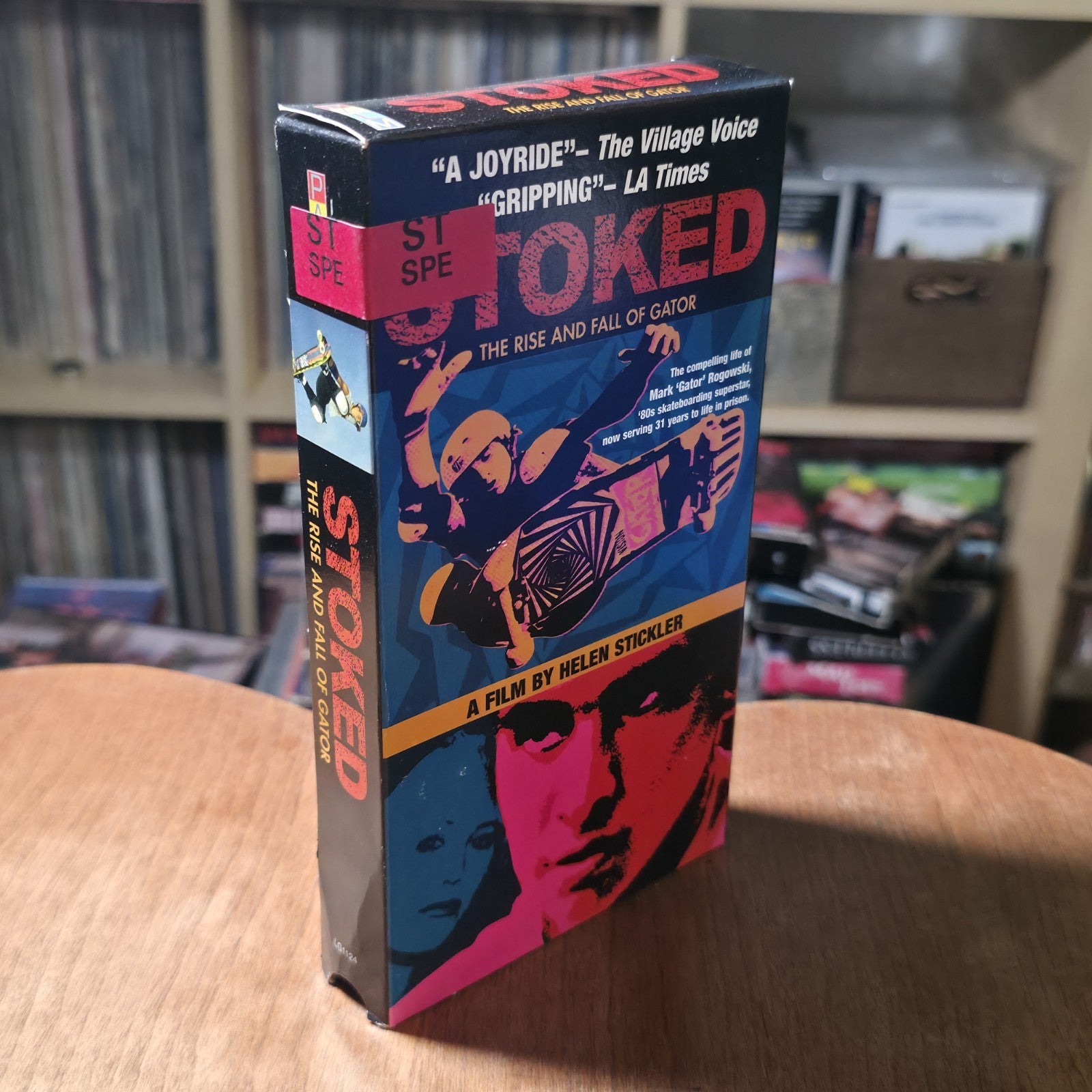 Stoked Rise & Fall of Gator VHS 2002 Documentary Skateboard HTF