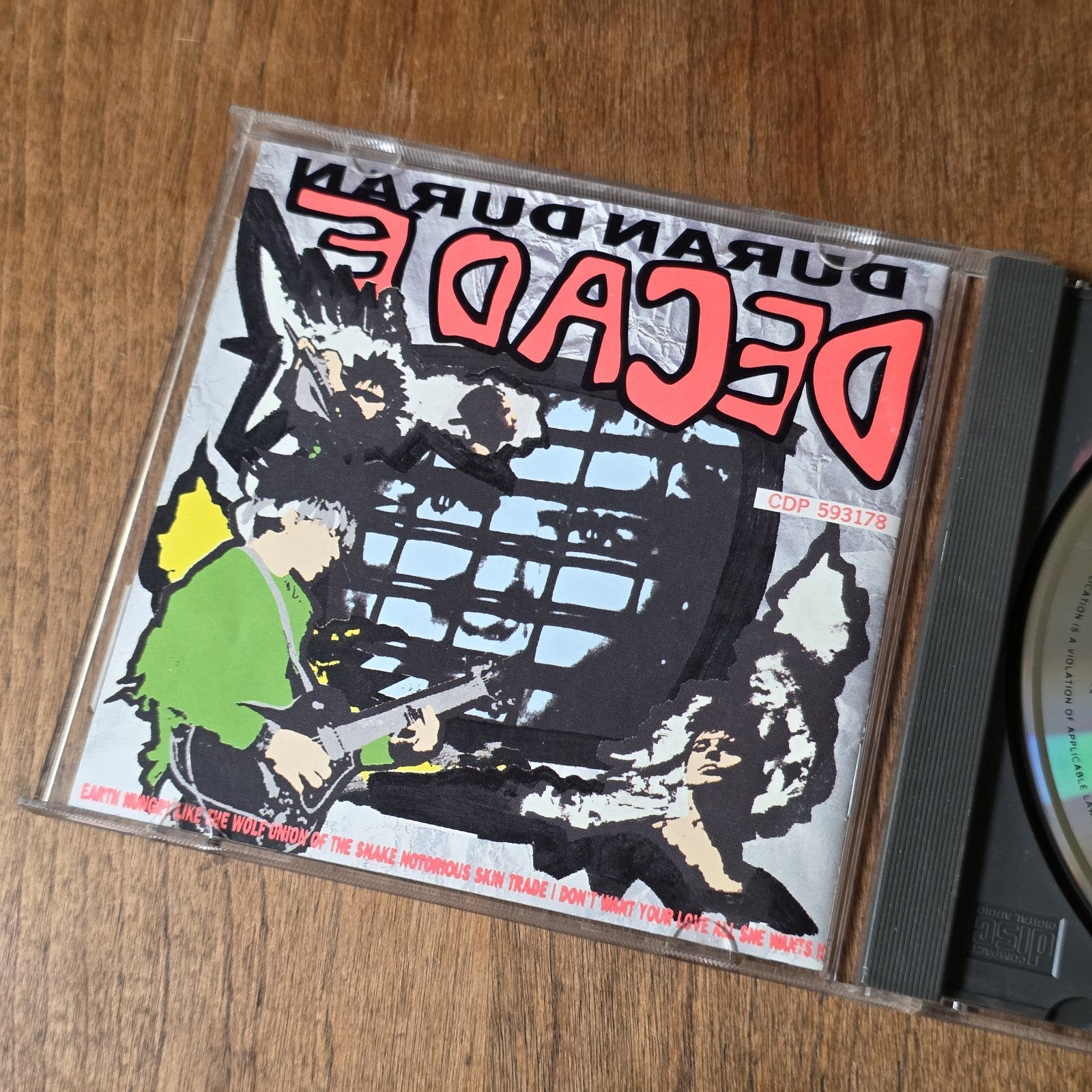Duran Duran - Decade CD Compilation 1989 New Wave