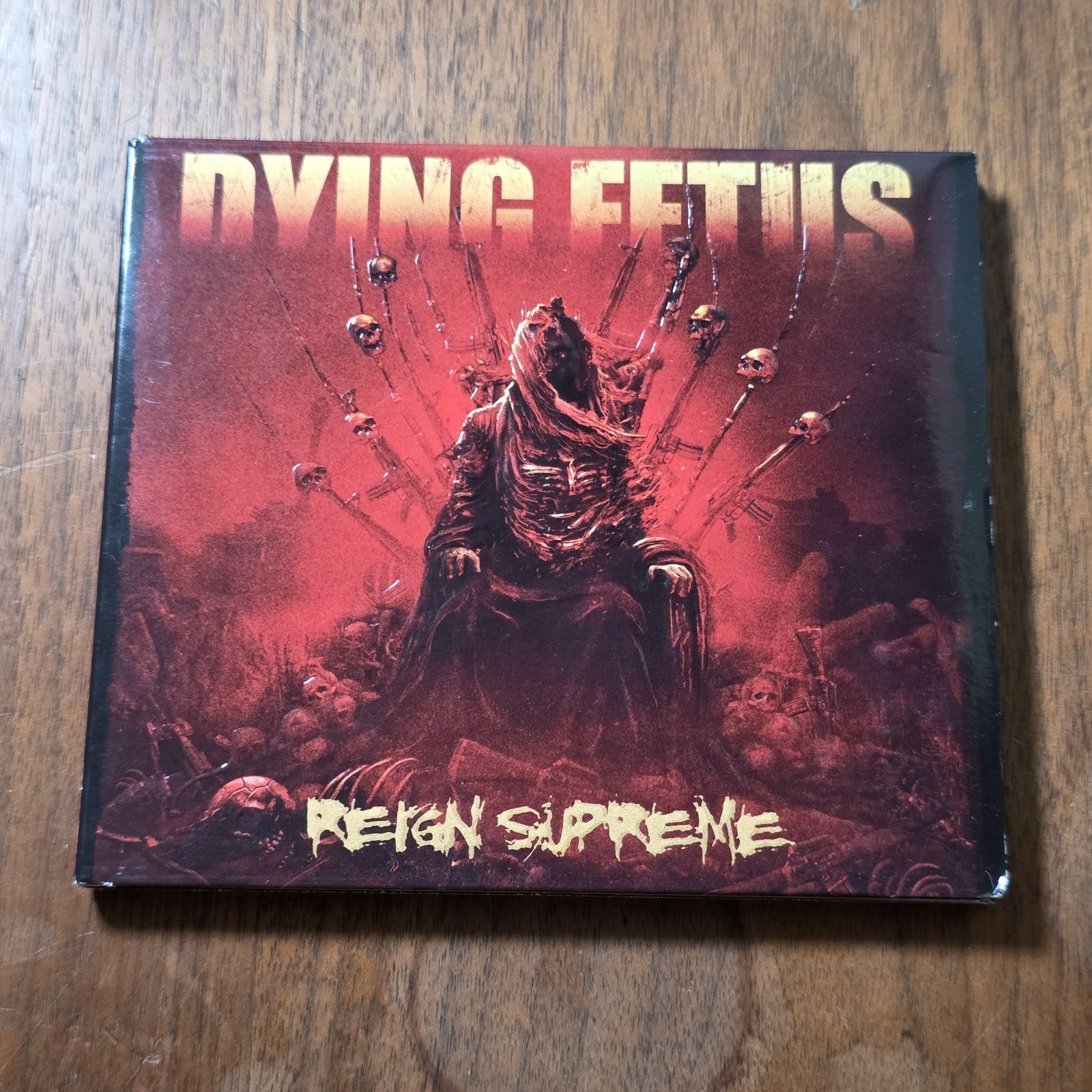Dying Fetus - Reign Supreme CD Album 2012 Death Metal