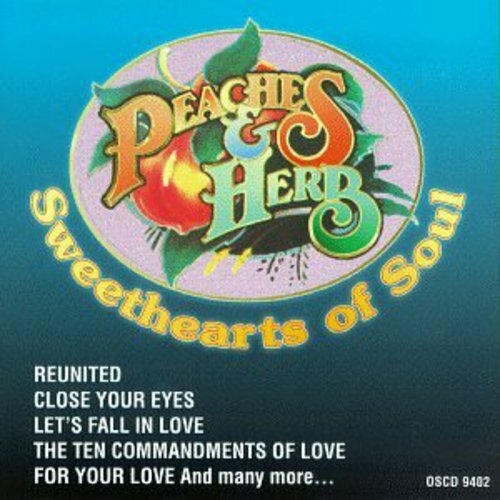 Peaches & Herb - Sweethearts of Soul CD Album 1994 Soul R&B HTF