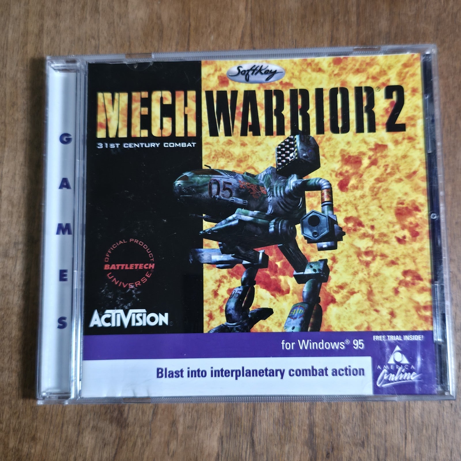 MechWarrior 2: 31st Century Combat PC 1996 Simulator CD-ROM