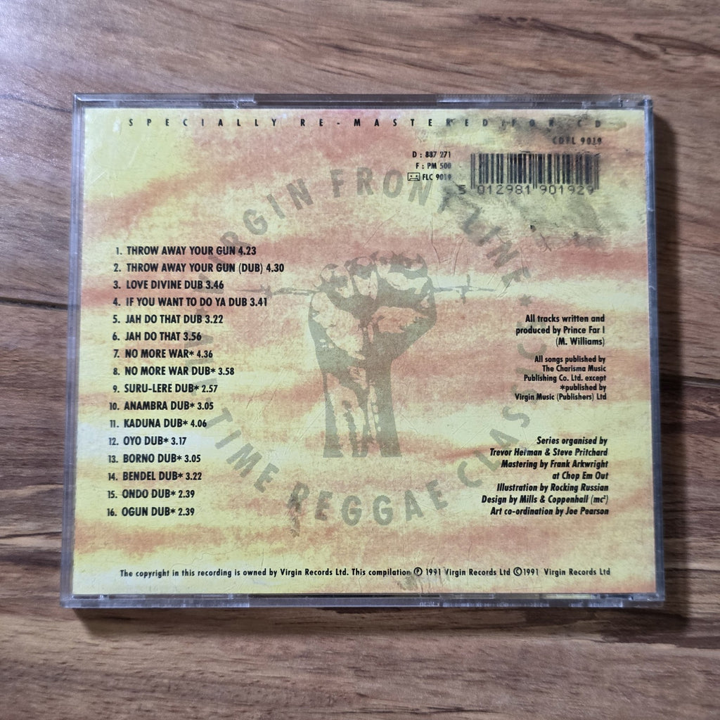 Prince Far I - Dubwise CD Compilation 1991 Reggae Rare HTF