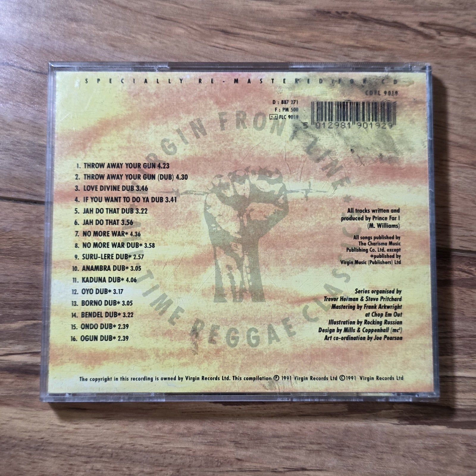 Prince Far I - Dubwise CD Compilation 1991 Reggae Rare HTF