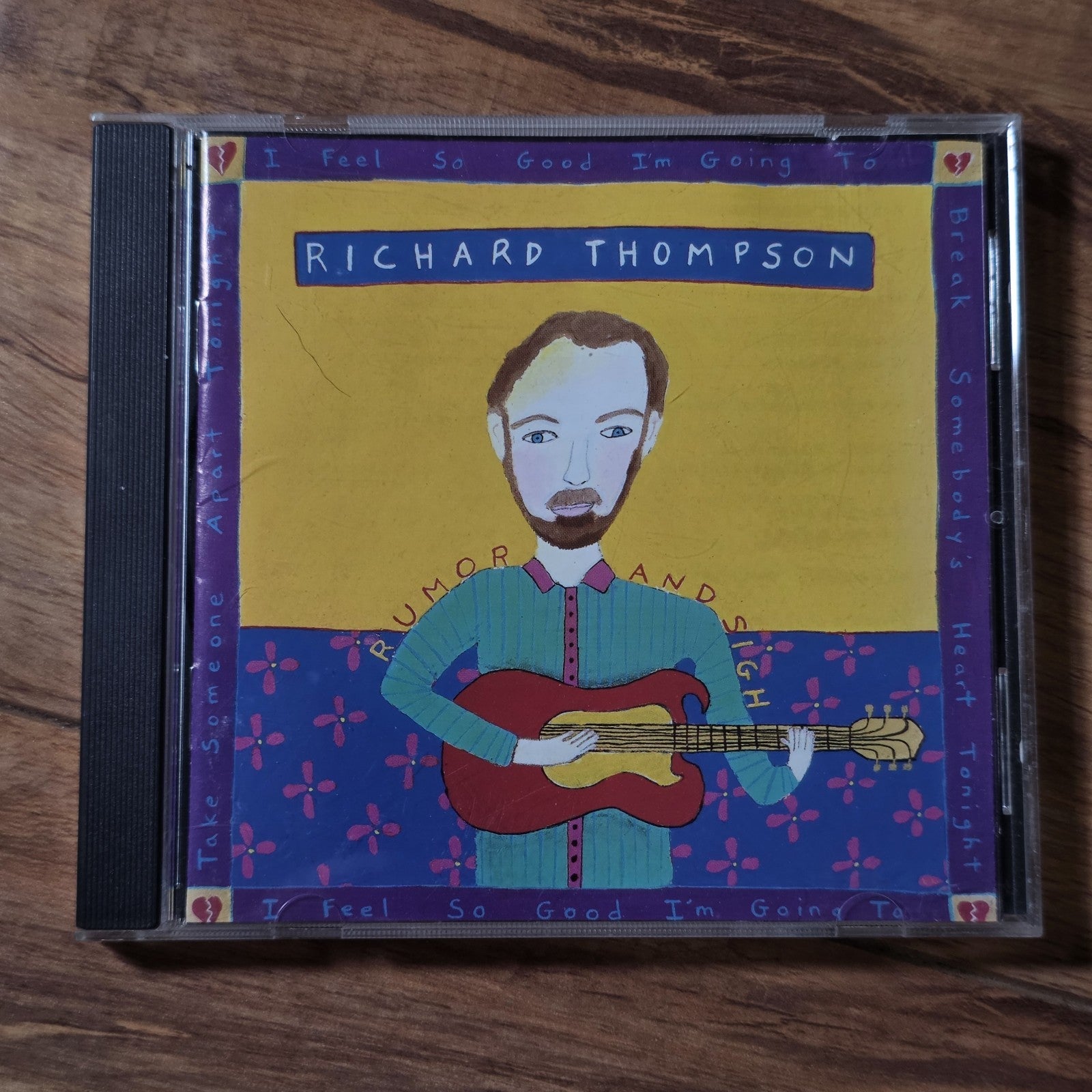 Richard Thompson - Rumour and Sigh CD 1991 Capitol Records Folk Rock