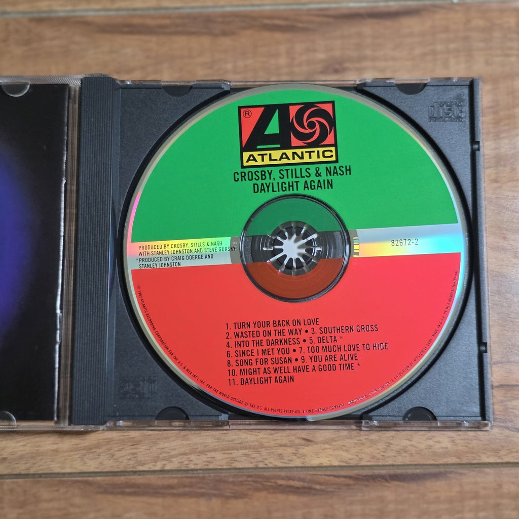 Crosby, Stills & Nash - Daylight Again CD Album 1982 Folk Rock