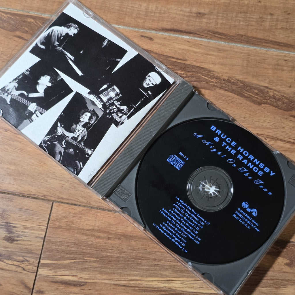 Bruce Hornsby & The Range - A Night on the Town CD 1990 RCA Records