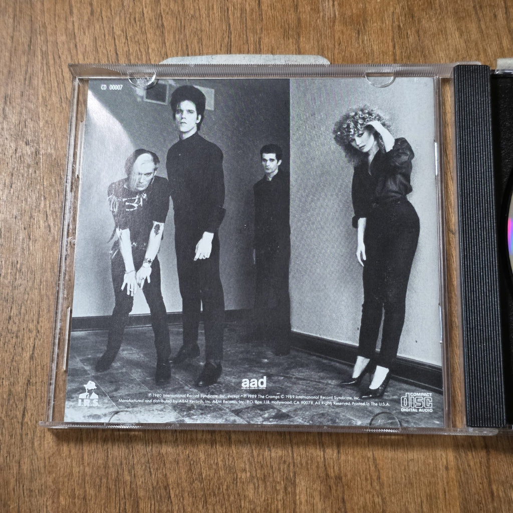 The Cramps - Songs the Lord Taught Us CD Album 1990 Psychobilly