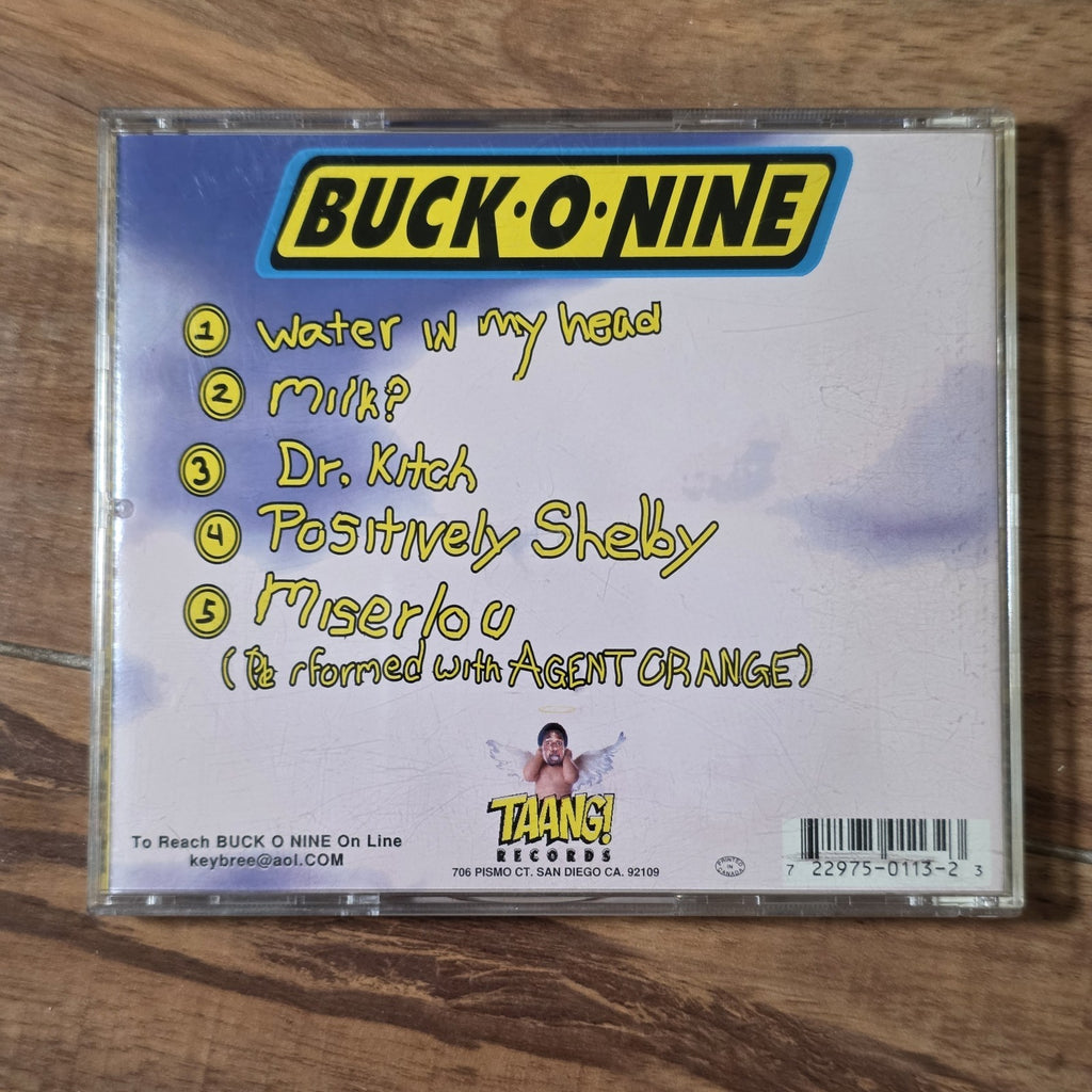 Buck-O-Nine - Water In My Head CD Album 1996 Ska Punk Third Wave