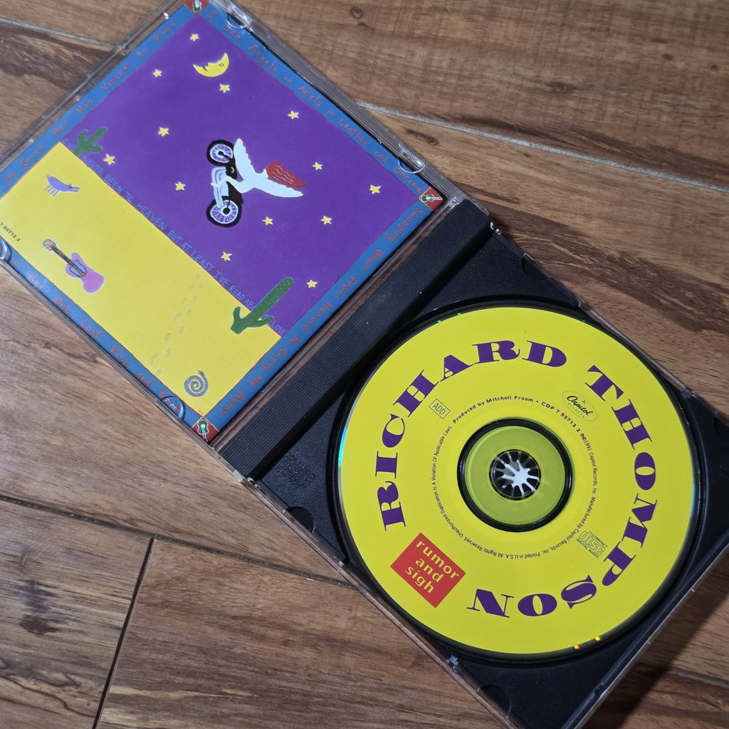 Richard Thompson - Rumour and Sigh CD 1991 Capitol Records Folk Rock