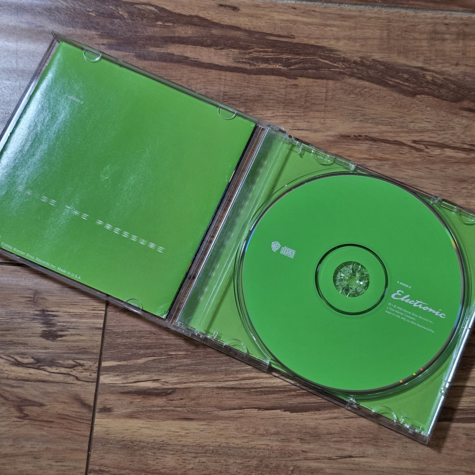 Electronic - Raise the Pressure CD Album 1996 Synth-Pop