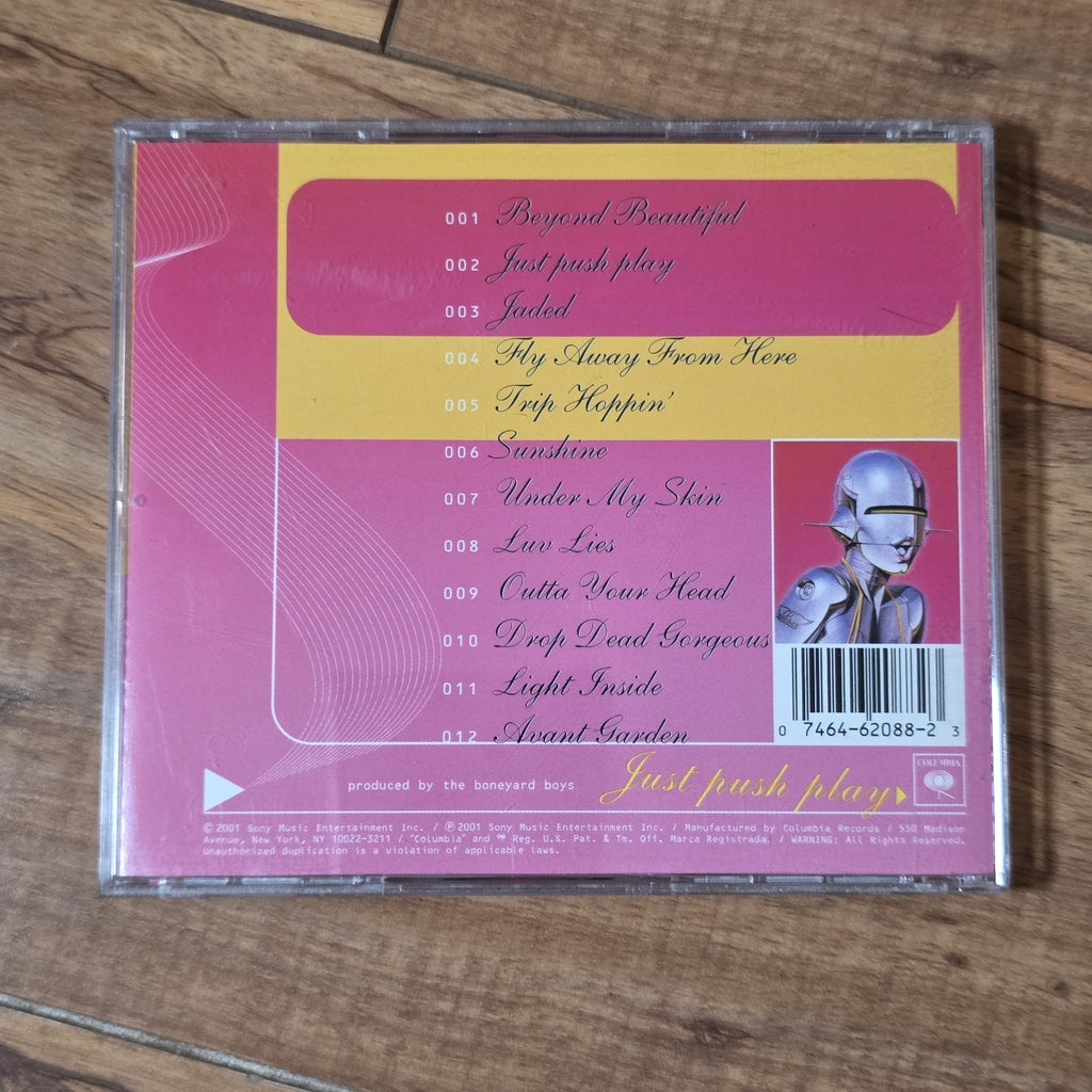 Aerosmith - Just Push Play CD 2001 Columbia Records Hard Rock Steven Tyler