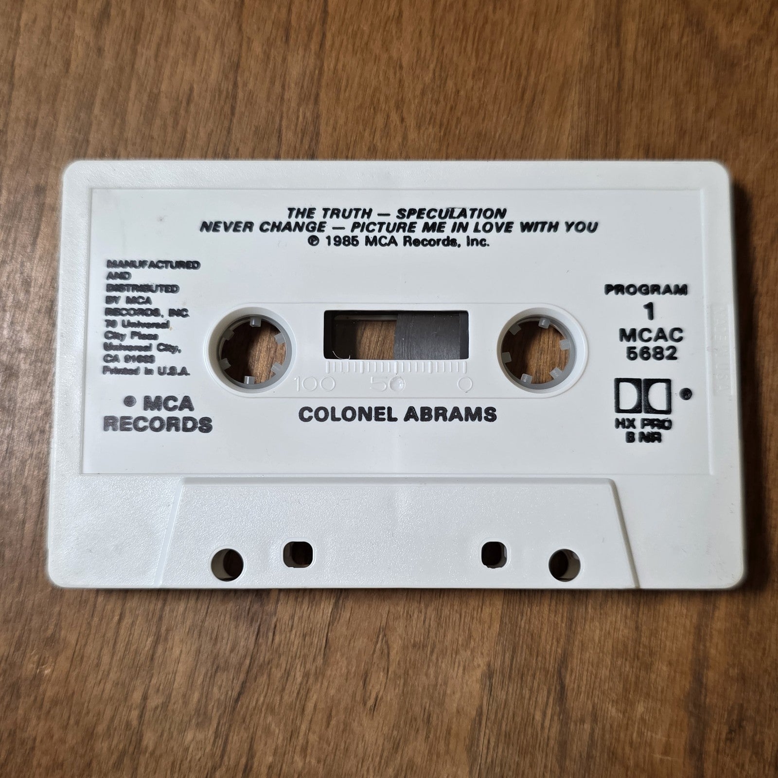 Colonel Abrams - Self Titled Album 1985 R&B Cassette Rare HTF