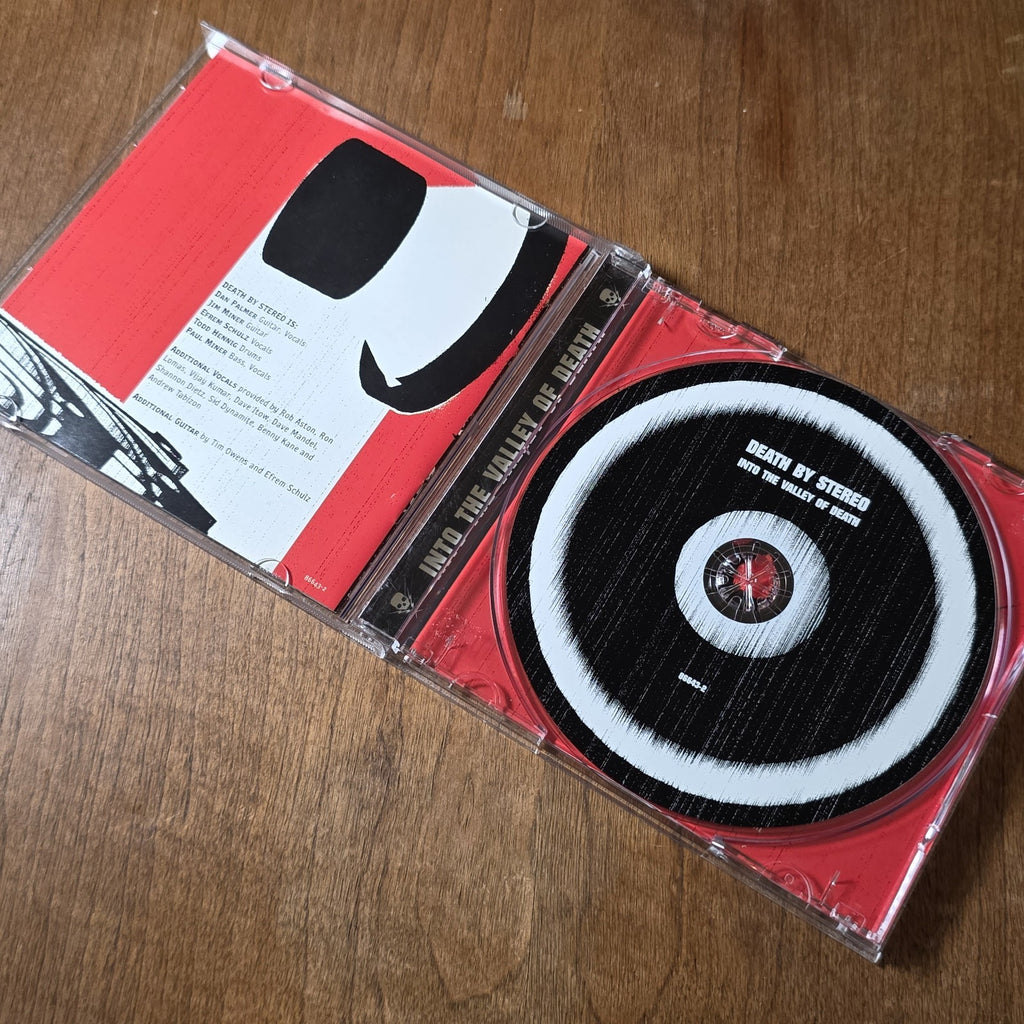 Death By Stereo - Into The Valley Of Death CD Album 2003 Hardcore Punk Epitaph