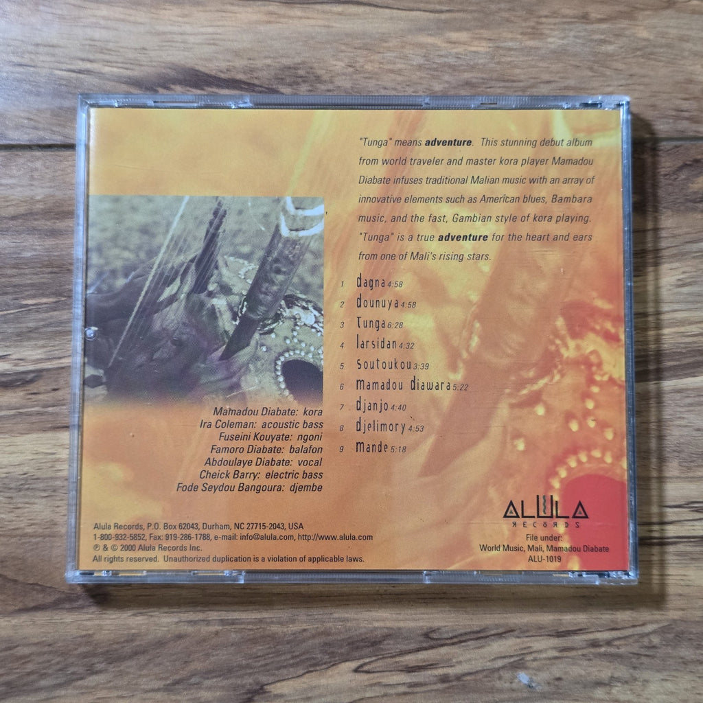 Mamadou Diabate - Tunga CD Album 2000 African Folk Mali Rare HTF