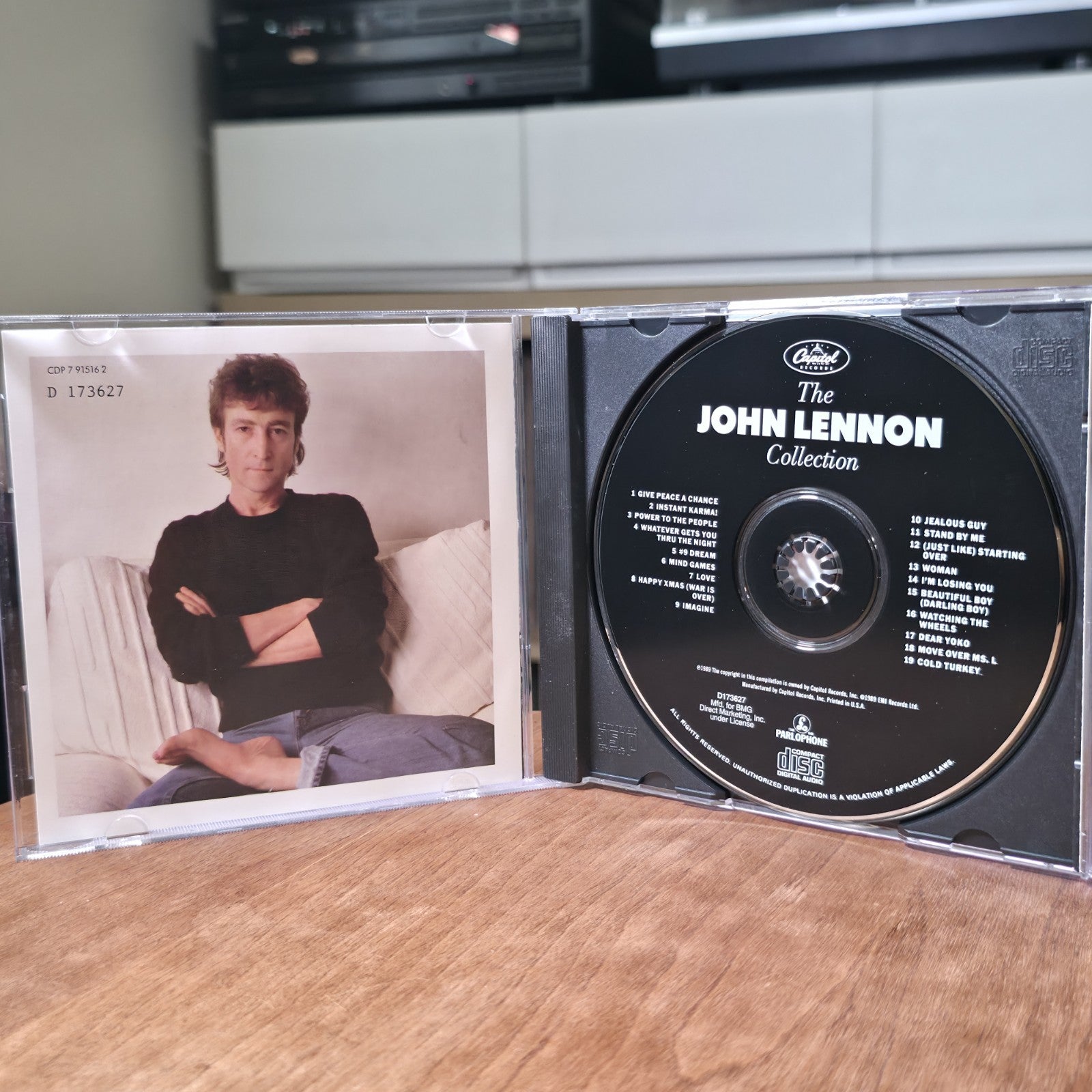 John Lennon - The John Lennon Collection CD Compilation 1989 Pop Rock