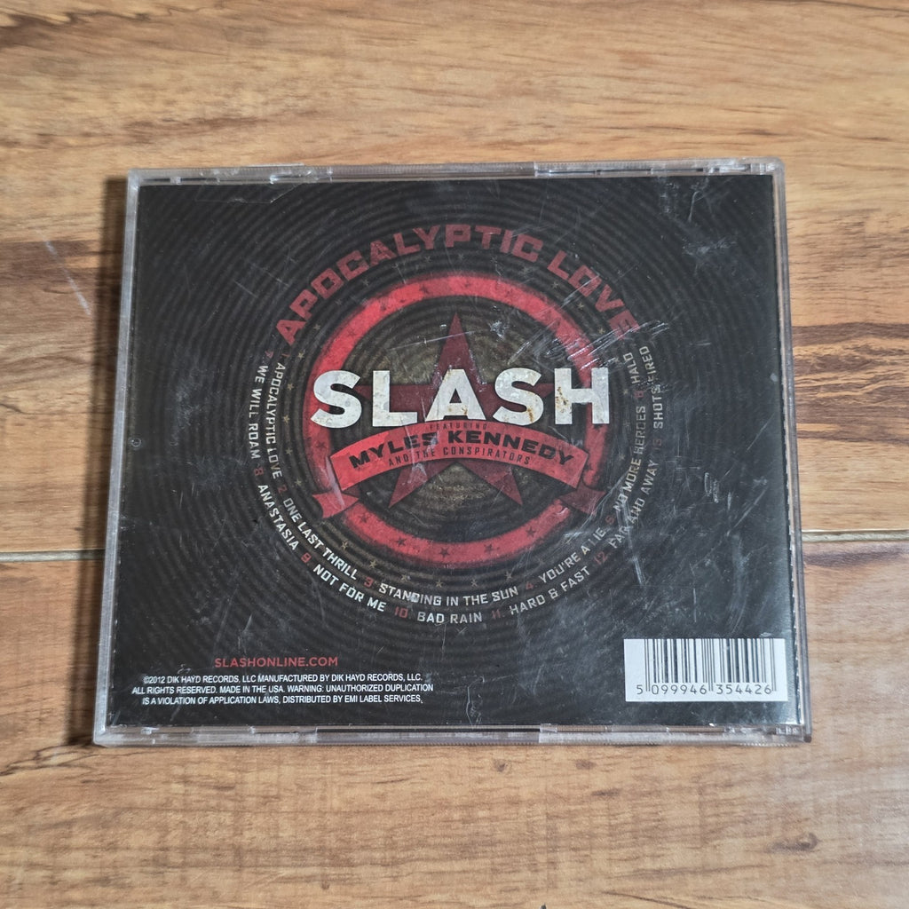 Slash featuring Myles Kennedy - Apocalyptic Love CD Album 2012 Hard Rock