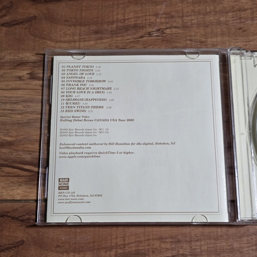 Puffy AmiYumi - Nice CD Album 2003 J-Pop Rare HTF Japan Import