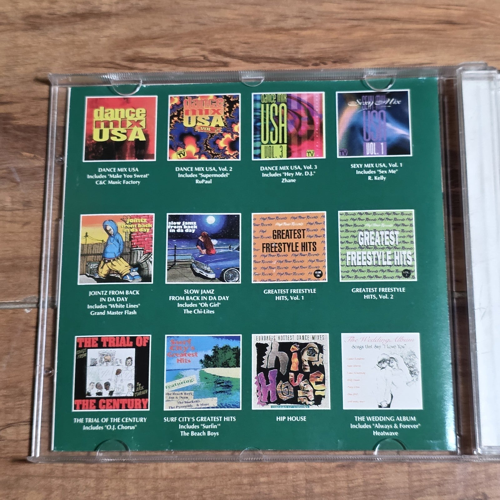 Instrumentals From Back In Da Day CD Compilation 1995 Hip Hop Soul Funk