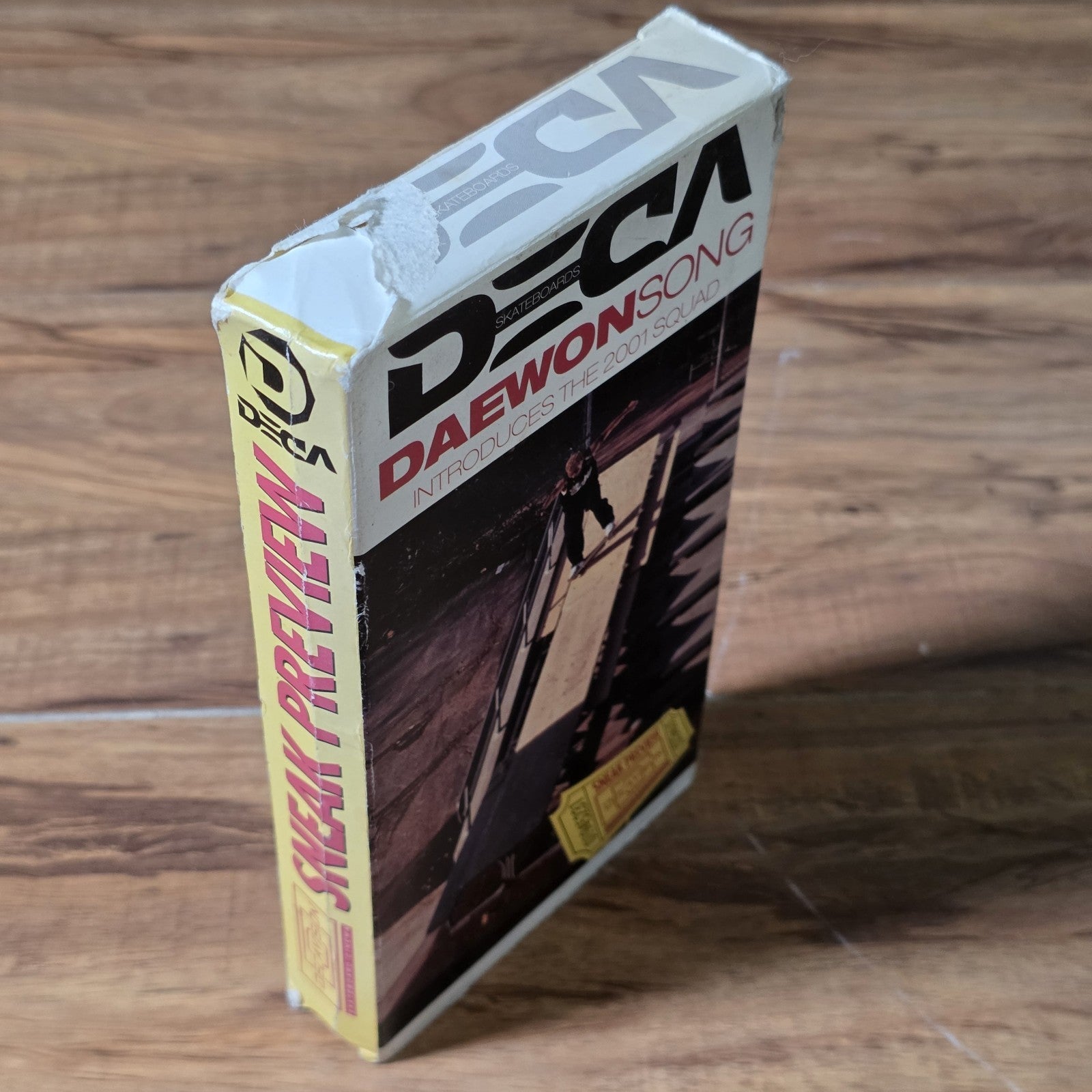 Deca Sneak Preview 2001 VHS Daewon Song Sports Skateboarding Rare HTF