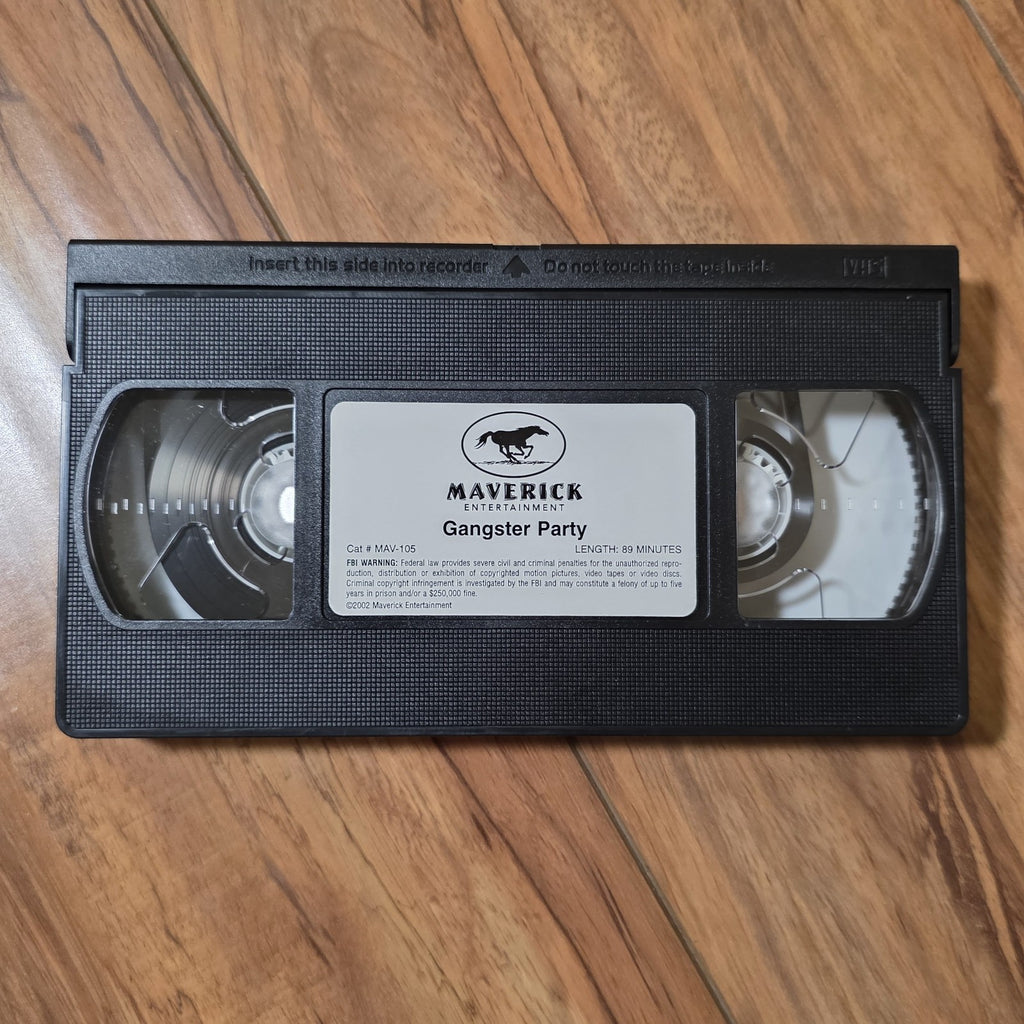 Gangster Party 2002 VHS Blaxploitation Crime Drama Danyi Deats T.K. Kirkland