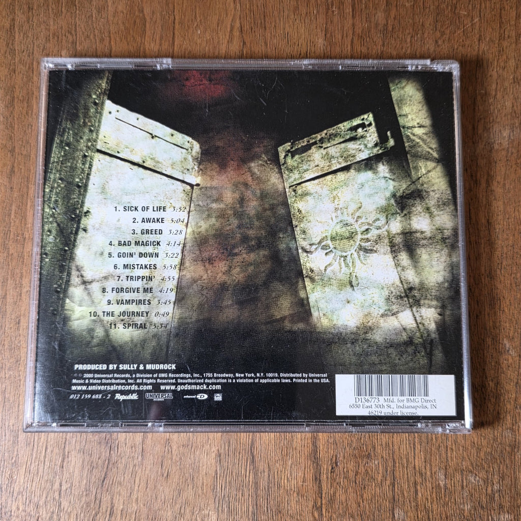 Godsmack - Awake CD Album 2000 Hard Rock Republic Records Universal Records
