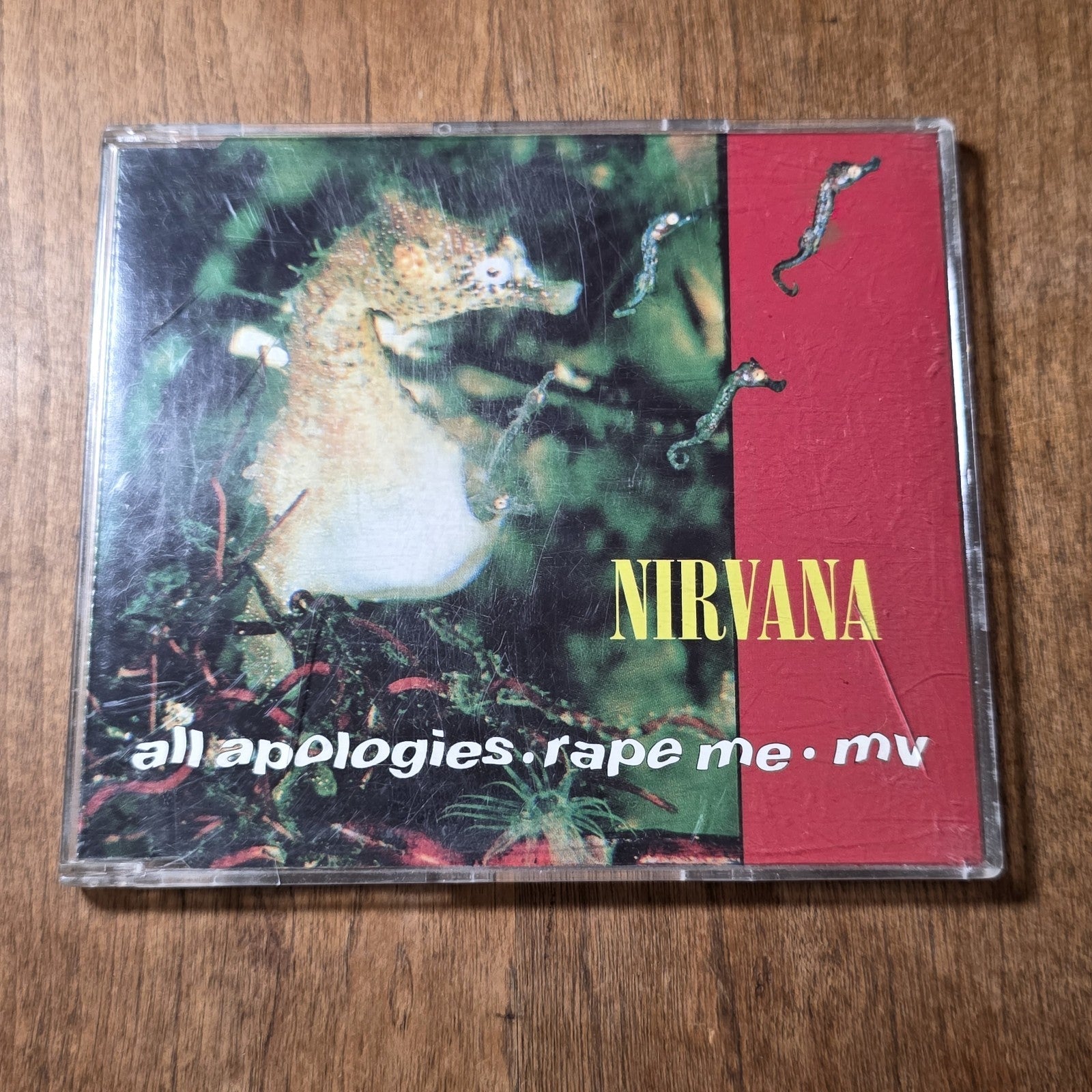 Nirvana - All Apologies CD Single 1993 Alternative Rock
