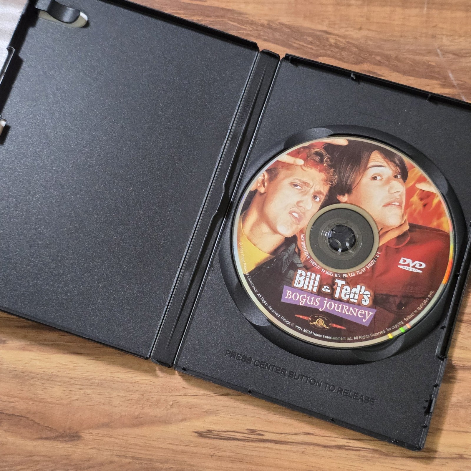 Bill & Ted's Bogus Journey DVD 1991 Comedy Sci-Fi