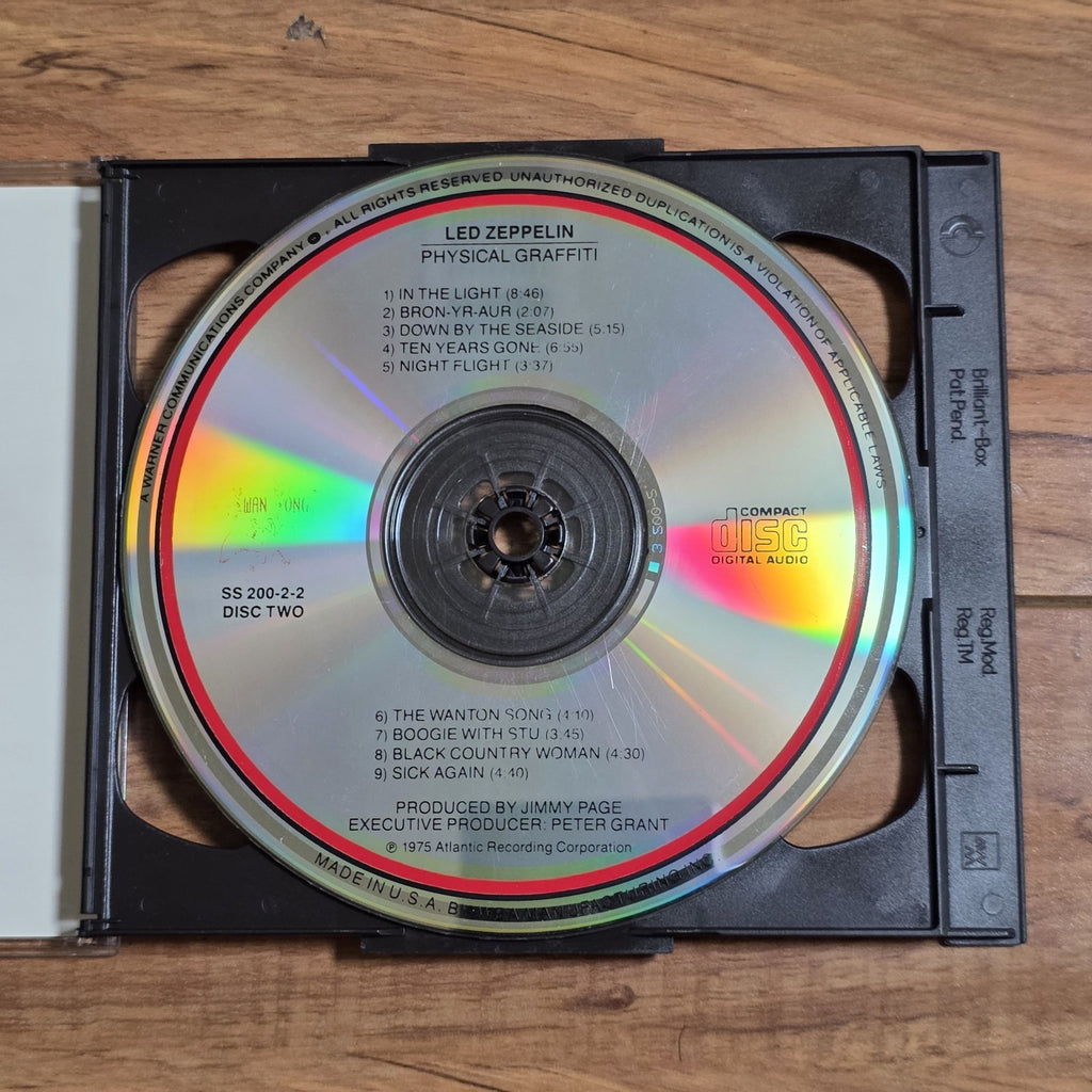 Led Zeppelin - Physical Graffiti CD Album 1994 Hard Rock Classic Rock
