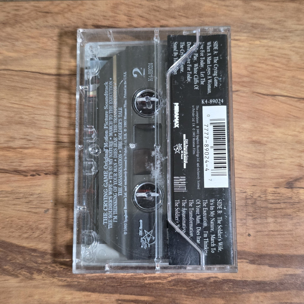 The Crying Game Soundtrack Cassette Album 1993 Soundtrack
