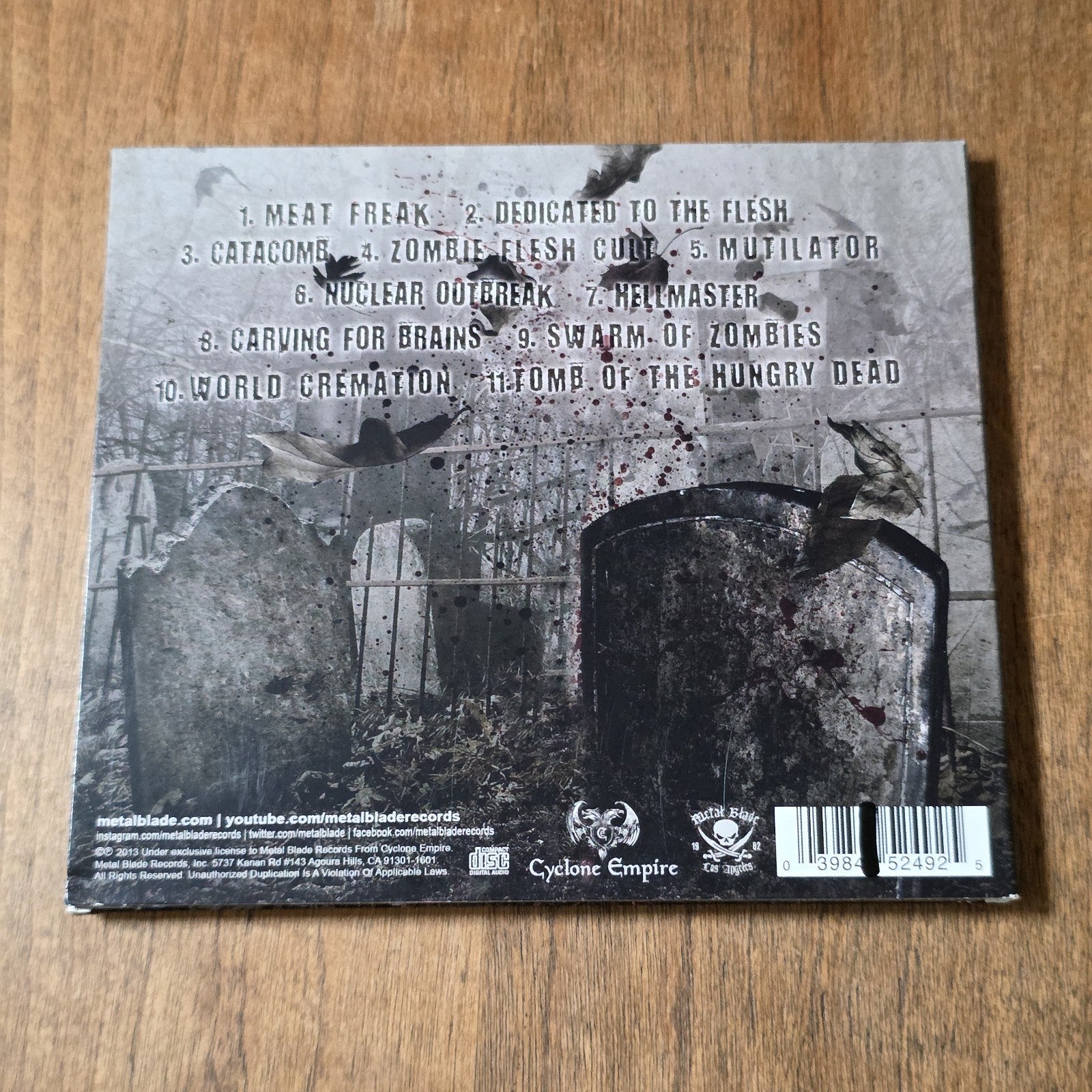 Facebreaker - Dedicated To The Flesh CD Album 2010 Death Metal Digipak