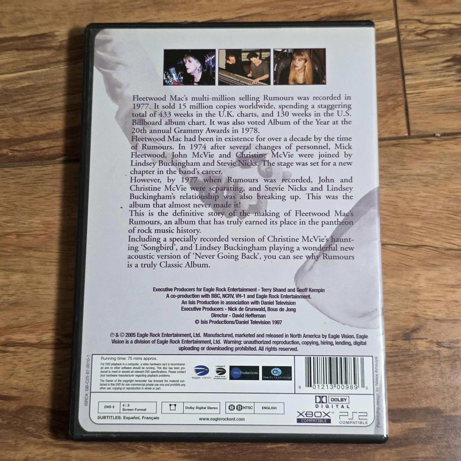 Fleetwood Mac - Classic Albums: Rumours DVD Documentary 1997 Rock HTF