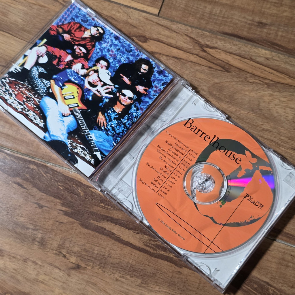 Barrelhouse - Peach CD 1996 Steady Rollin’ VizzTone Blues Rock