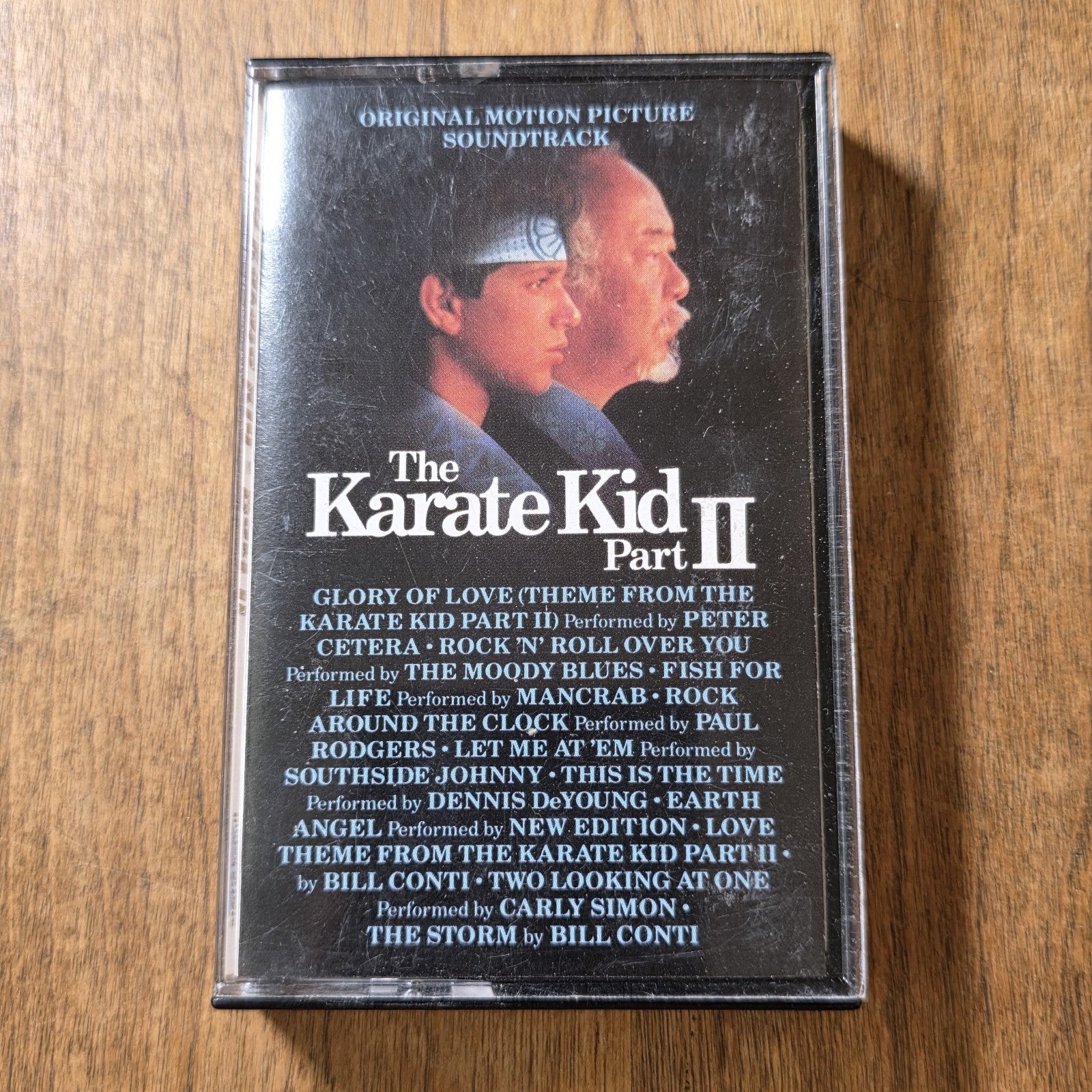 The Karate Kid Part II Cassette Movie Soundtrack 1986 Rock HTF