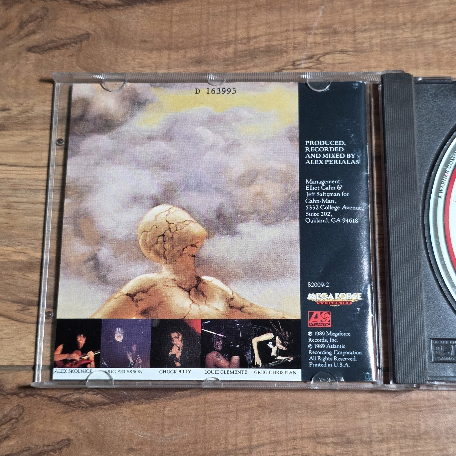 Testament - Practice What You Preach CD Album 1989 Thrash Metal HTF