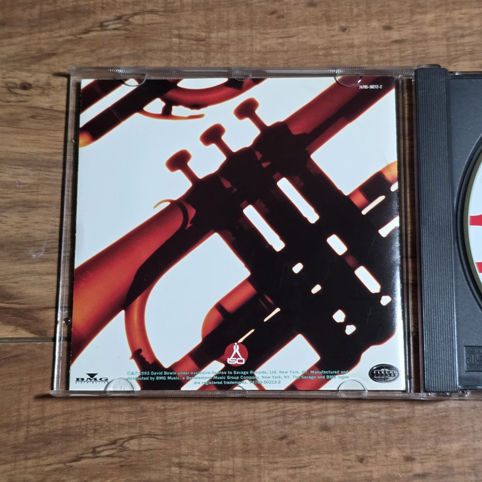 David Bowie - Black Tie White Noise CD Album 1993 Art Rock Synth-Pop
